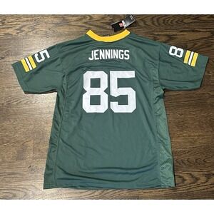 New W Tags Kids XL Green Bay Packer Greg Jennings Jersey NFL Football